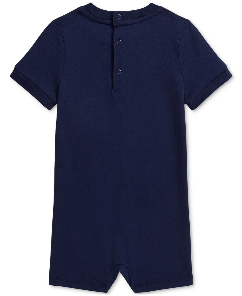 Polo Ralph Lauren Baby Boys Bear Cotton Jersey Shortall
