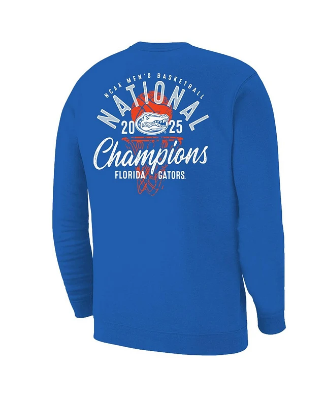 Florida Gators 2025 NCAA Champions Youth Hooded Sweatshirt - Basketball Tribute Design, Alligator Artwork