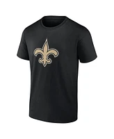 Fanatics Men's Black New Orleans Saints 1 Dad T-Shirt