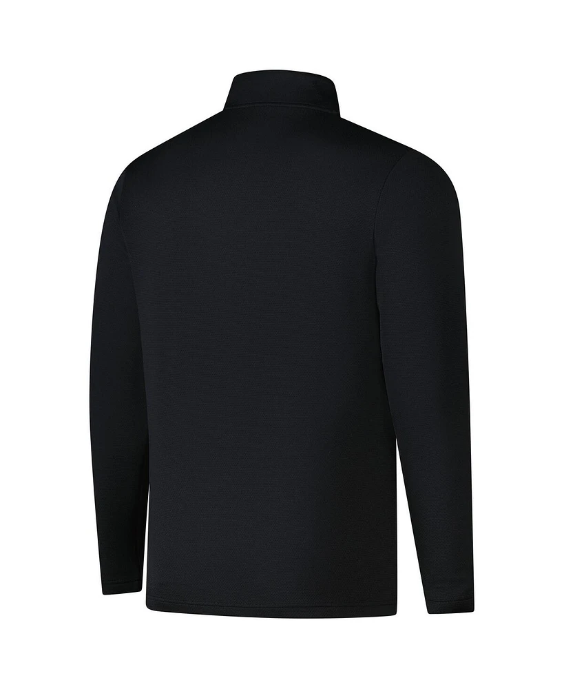 Nike Men's Black Wm Phoenix Open Victory Performance Half-Zip Pullover
