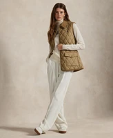 Polo Ralph Lauren Women's Corduroy-Trim Quilted Vest