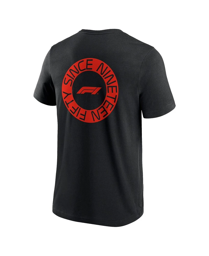 Formula 1 Men's Black Revolve T-Shirt