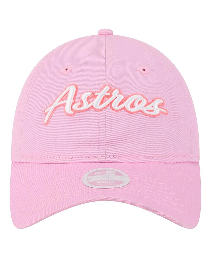 New Era Women's Pink Houston Astros Mother's Day 9TWENTY Adjustable Hat