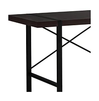 Modern 24" Writing Desk for Home Office Space-Saving Computer Table Design