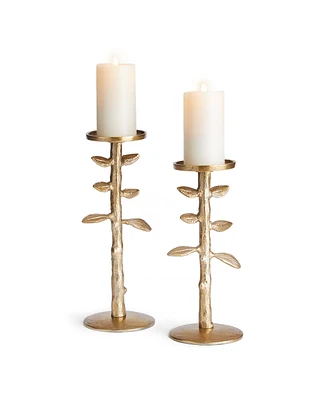 Brier Candle Stands Set of 2