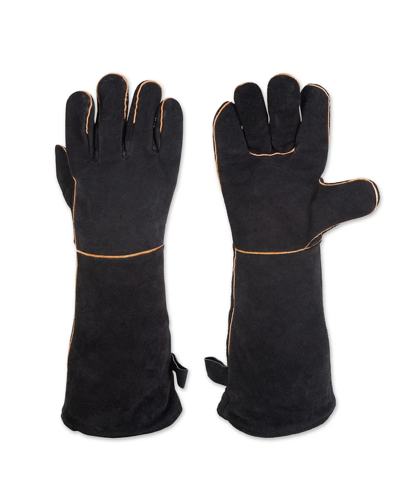 Rsvp International Leather Grill Gloves, Set of 2