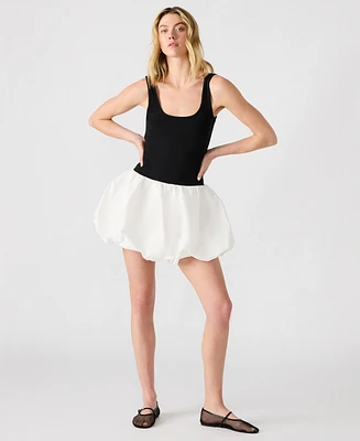 Steve Madden Women's Bubble Linnea Mixed-Media Mini Dress