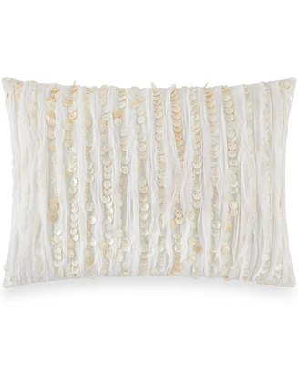 Donna Karan Home Flutter Decorative Pillow, 14" x 20"