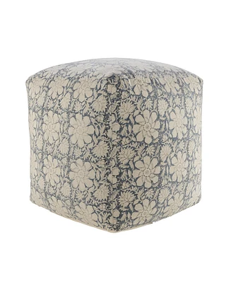 Cotton Ottoman for Living Room Footrest and Comfortable Home Seating