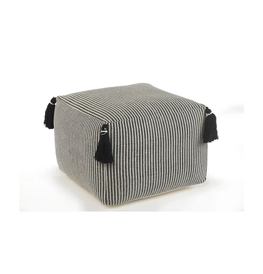 Cotton Ottoman for Footrest and Stylish Living Room Accent