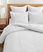 Levtex Cross Stitch Sea 2-Pc. Sham Set, European