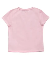 Guess Big Girl Short Sleeve T-Shirt with Plush Logo