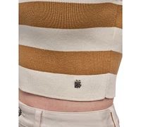 Dkny Jeans Women's Cropped Sleeveless Sweater - L3L
