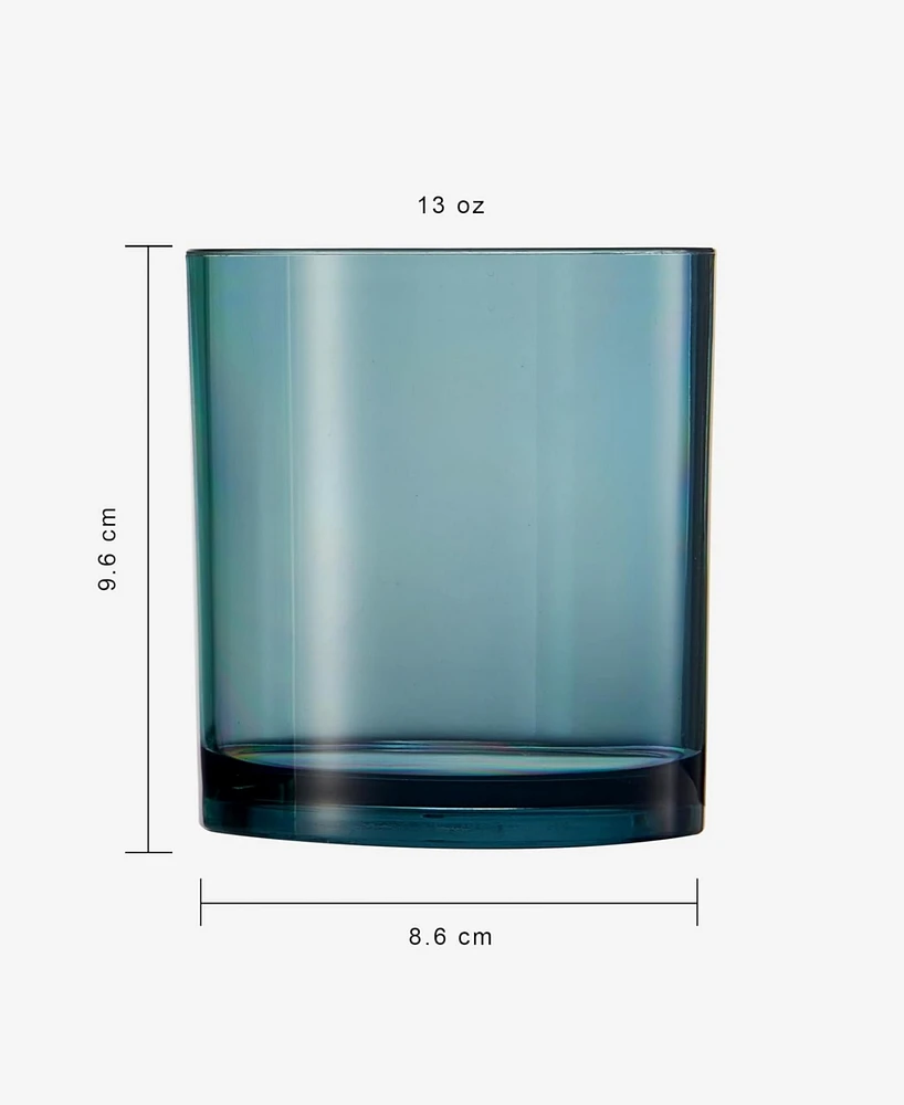 The Wine Savant Classic Drinking Tumblers, Set of 4