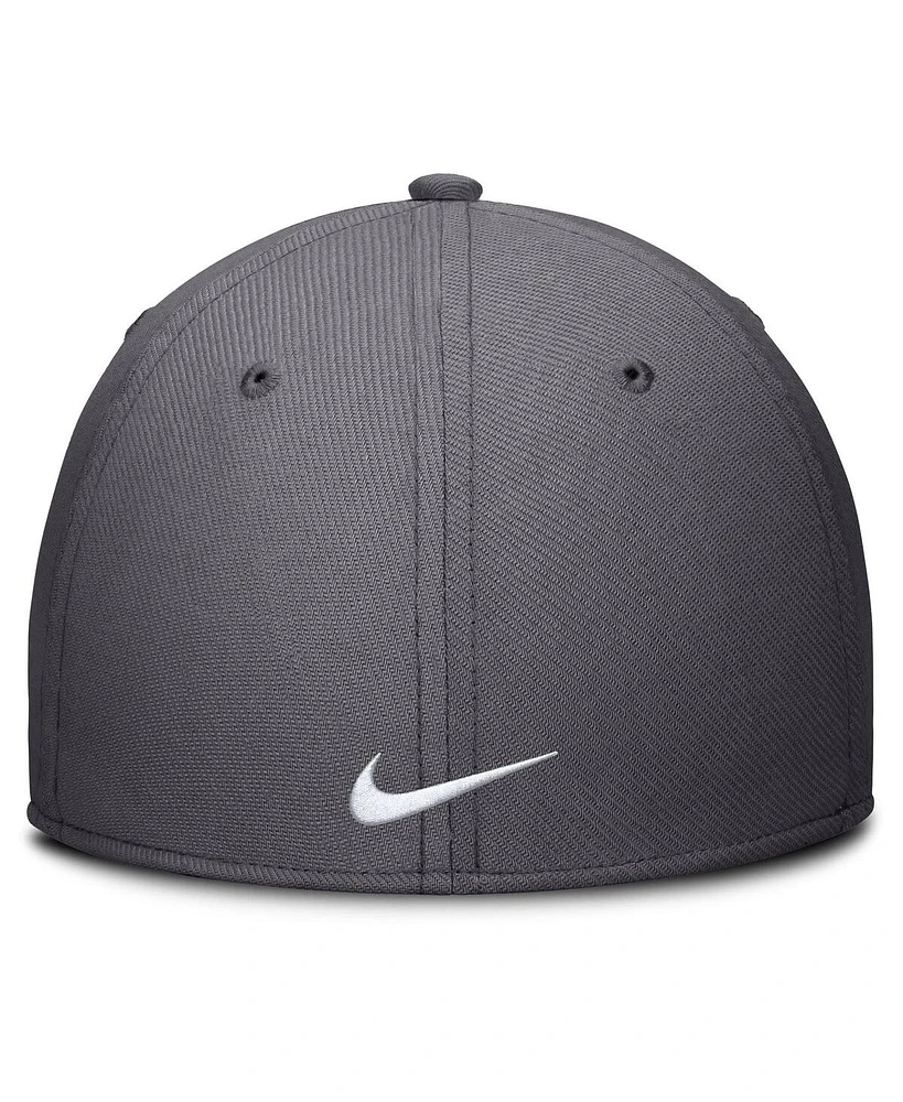 Nike Men's Gray Colorado Rockies Swoosh Performance Flex Hat