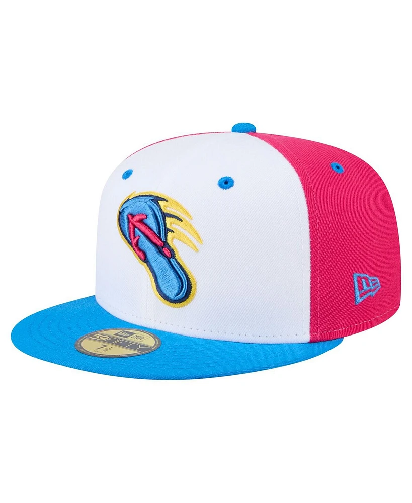 New Era Men's White/Blue San Antonio Missions Copa de la Diversion 59FIFTY Fitted Hat