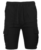 Galaxy By Harvic Men's Super Flex Stretch Cargo Shorts