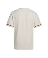 Adidas Men's Cream Nebraska Huskers Replica Baseball Jersey