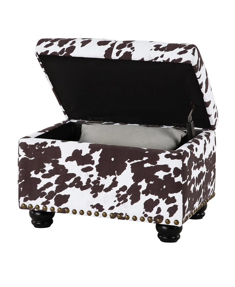 Convenience Concepts 17.75" Designs4Comfort 5th Avenue Storage Ottoman