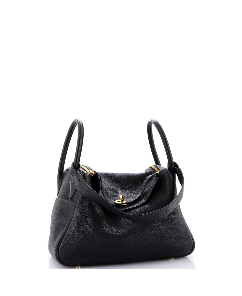 Pre-Owned Hermes 30 Lindy Bag Clemence
