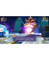 Nintendo Switch White Oled Console with Mario Party Superstars, Nso 12 Month Family Membership, MightySkins Console and Controller Skin Voucher