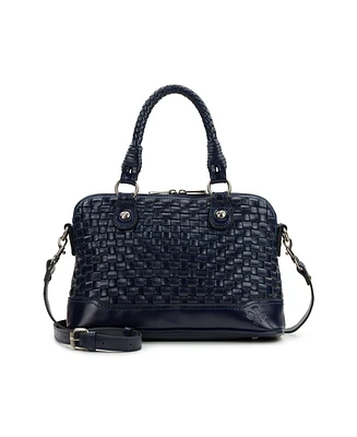 Patricia Nash Woven Emeretta Medium Satchel Bag