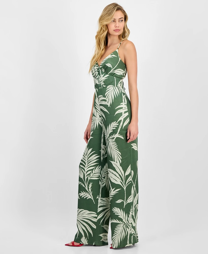 Guess Women's Yasmin Satin Jumpsuit