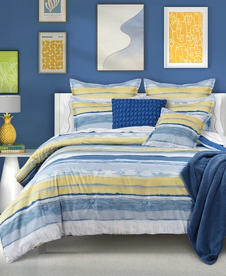 J by J Queen Bold Seashore 3-Pc. Comforter Set, Full/Queen