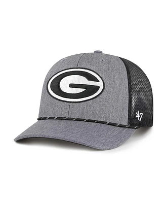'47 Brand Men's Gray Georgia Bulldogs Carbon Rope Adjustable Hat