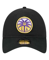 New Era Men's Cameron Brink Black Los Angeles Sparks Name Number Side Patch 9TWENTY Adjustable Hat