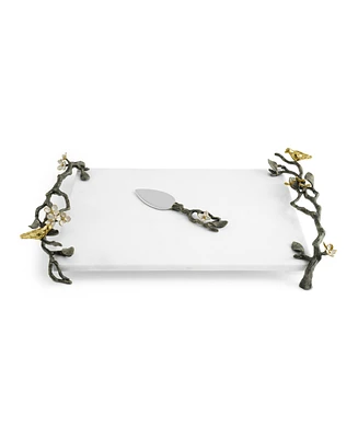 Michael Aram Lovebirds Cheese Board with Knife