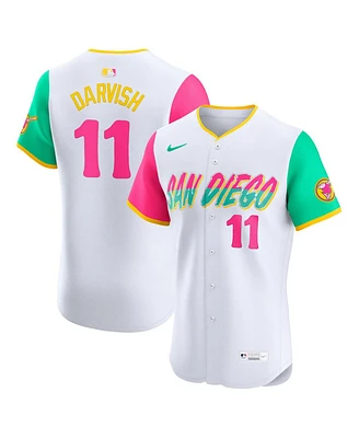 Nike Men's Yu Darvish White San Diego Padres City Connect Elite Player Jersey