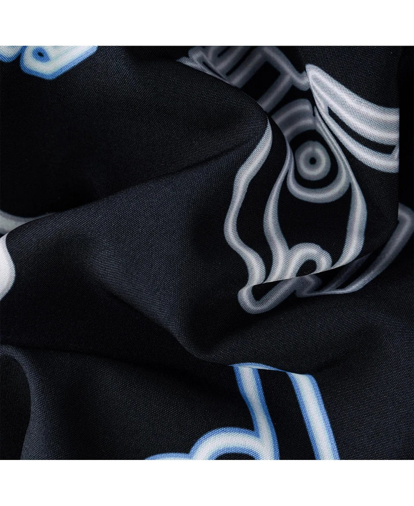 Chubbies Men's 5.5" Black Detroit Lions The Neon Lined Classic Swim Trunks