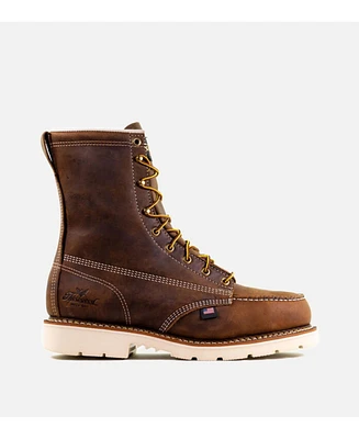 Thorogood Men's American Heritage 8" Steel Toe Work Boots for Men
