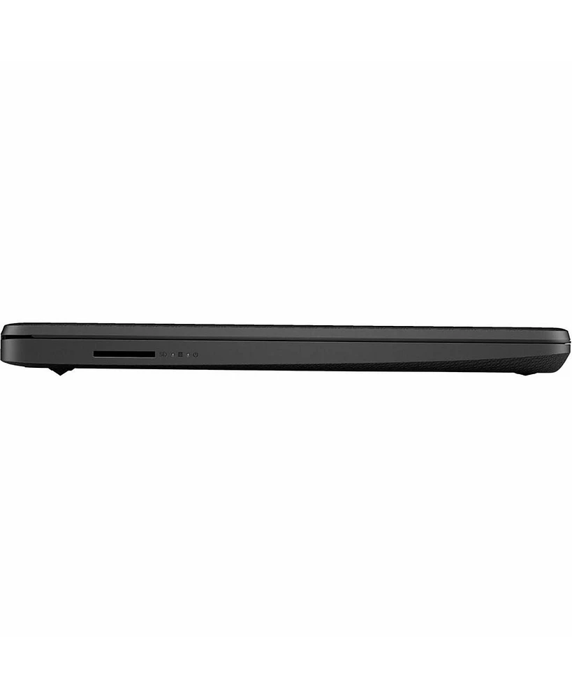 Hp 14-dq3110nr 14" Hd Laptop, Intel Celeron N4500 1.1GHz, 4GB Ram, 64GB eMMC, Windows 11 Home S Mode, Jet Black