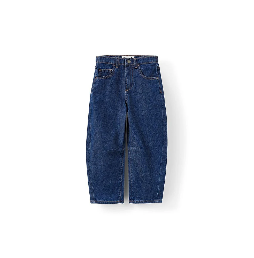 Cotton On Little Boys Unisex Barrel Leg Denim Jean