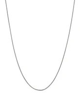 Steeltime Women's Sterling Silver Snake Chain Necklace