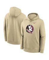 Nike Men's Gold Florida State Seminoles Primetime Club Fleece Pullover Hoodie