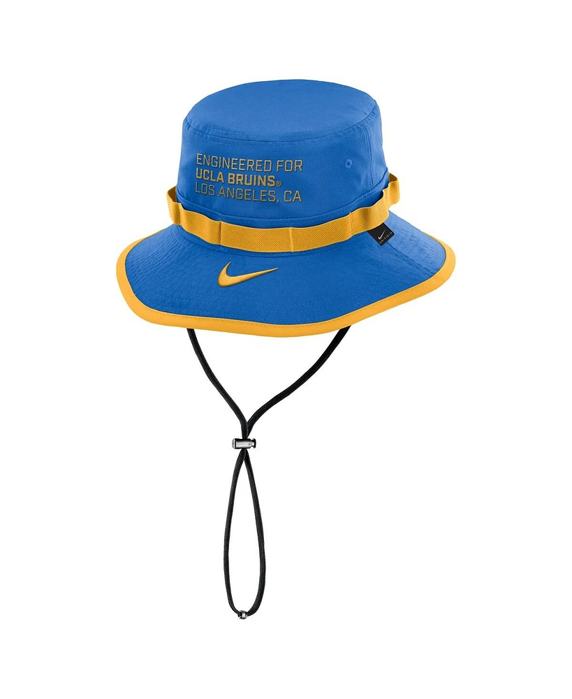 Nike Men's Blue Ucla Bruins 2025 Sideline Apex Boonie Bucket Hat