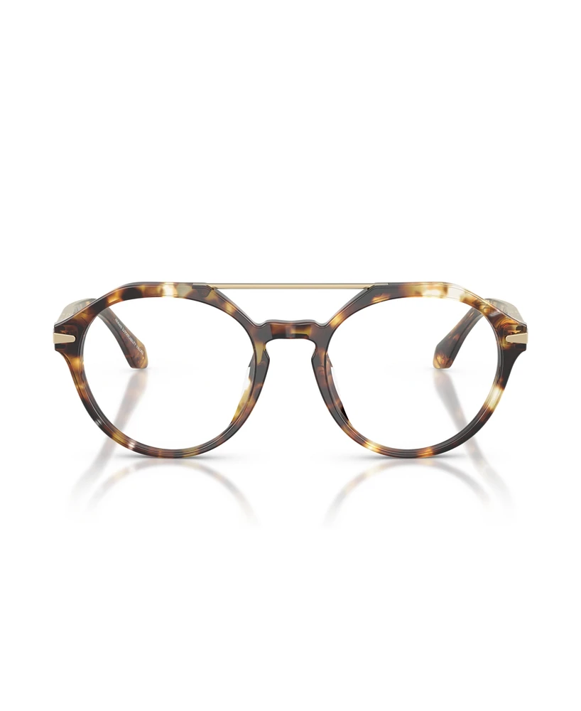 Giorgio Armani Men's Round Eyeglasses