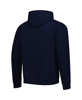 Fanatics Unlabeled Men's Navy Liberty Flames Fleece Pullover Hoodie