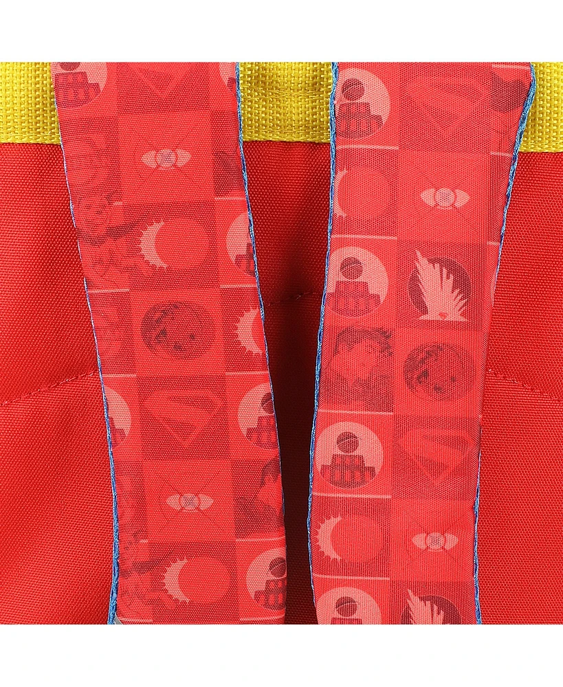 Superman Hero & Logo 14" Backpack for Toddler Boys