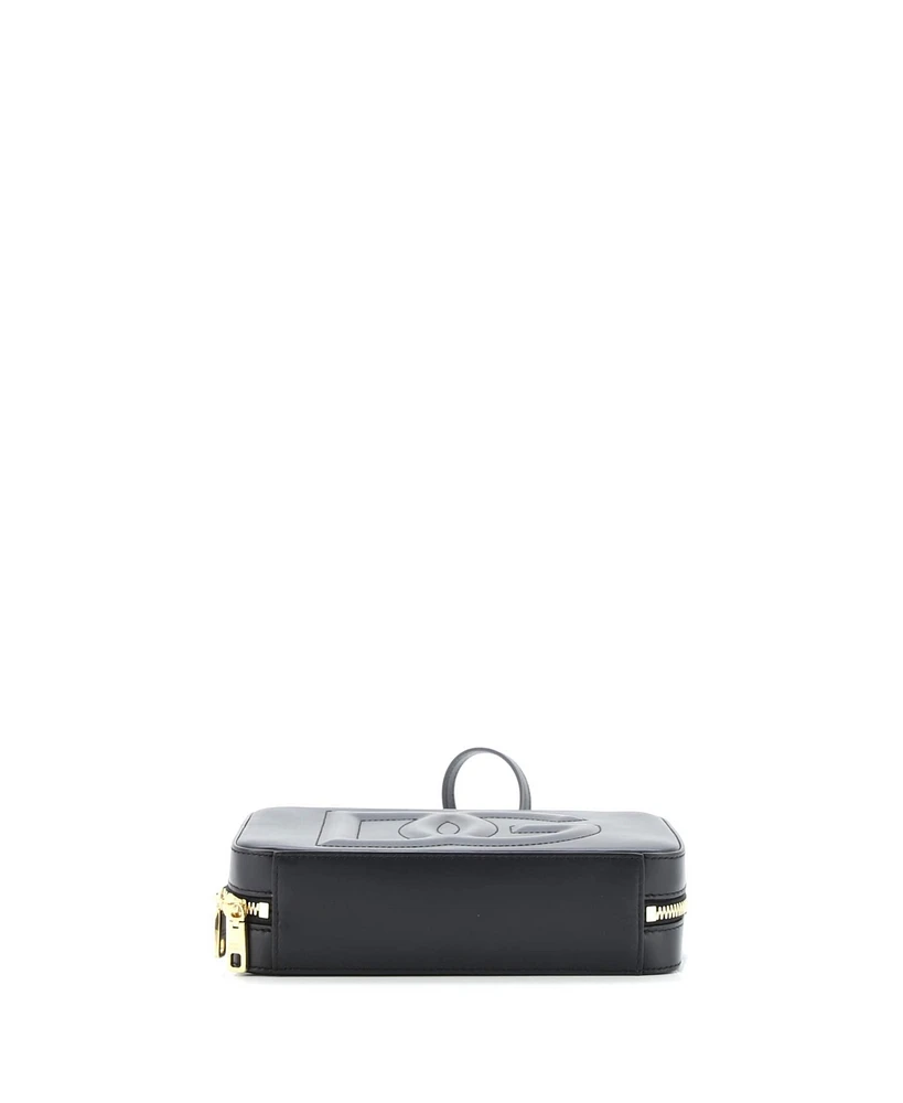 Pre-Owned Dolce & Gabbana Small Dg Logo Camera Bag Leather