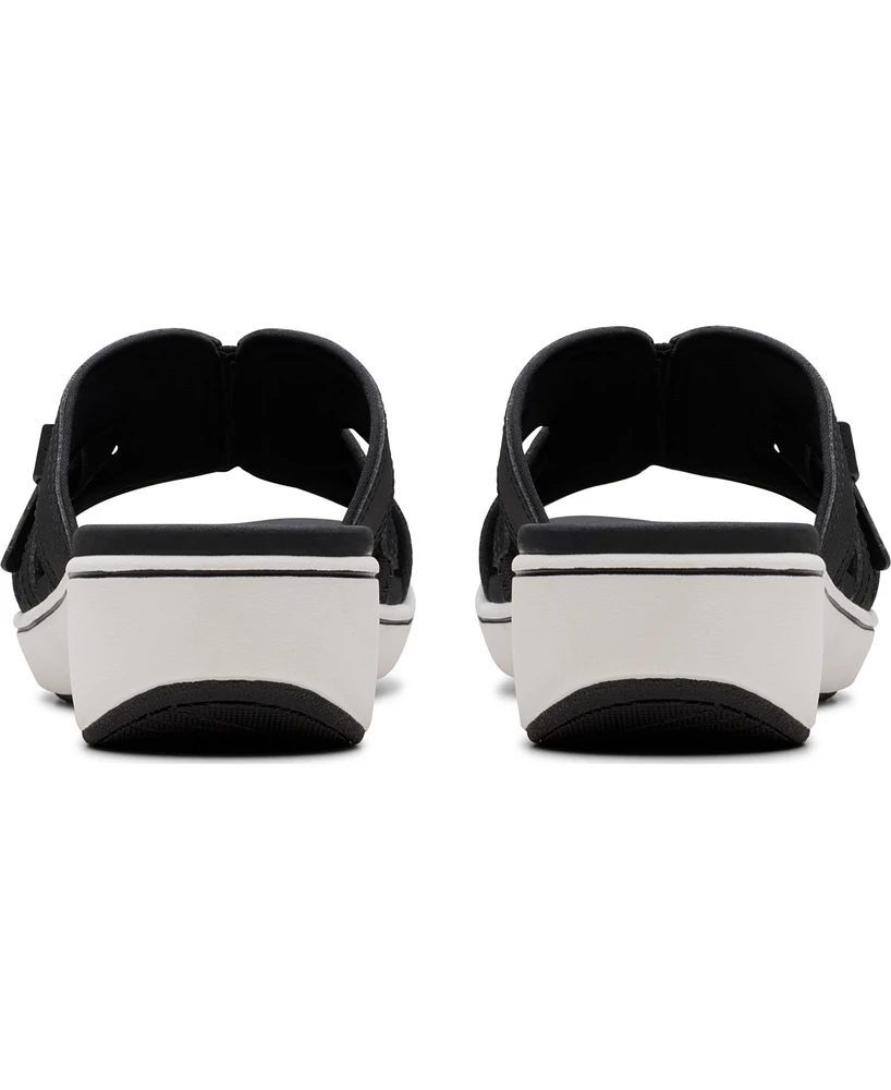 Clarks Cloudsteppers Women's Breeze Rae Mia Slip-On Flat Sandals