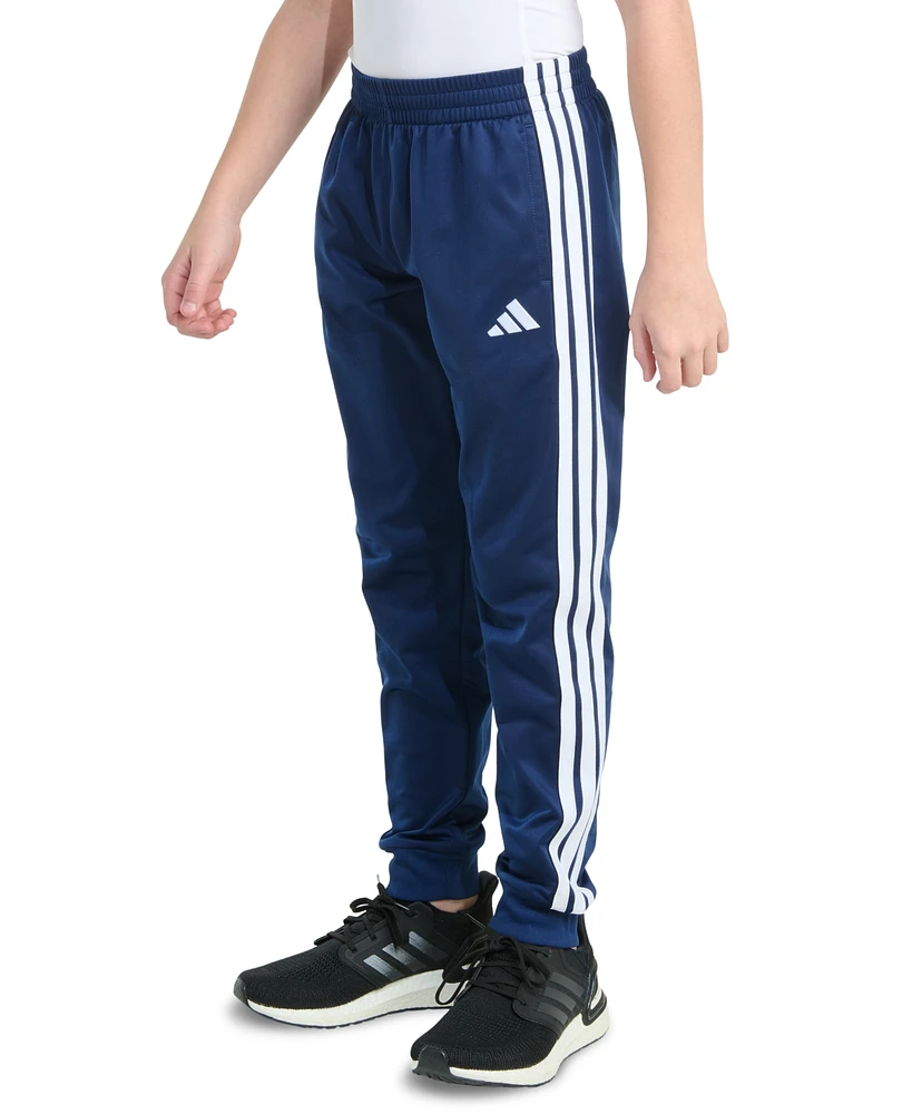 adidas Big Boys Elastic-Waistband Essential 3-Stripe Jogger Pants