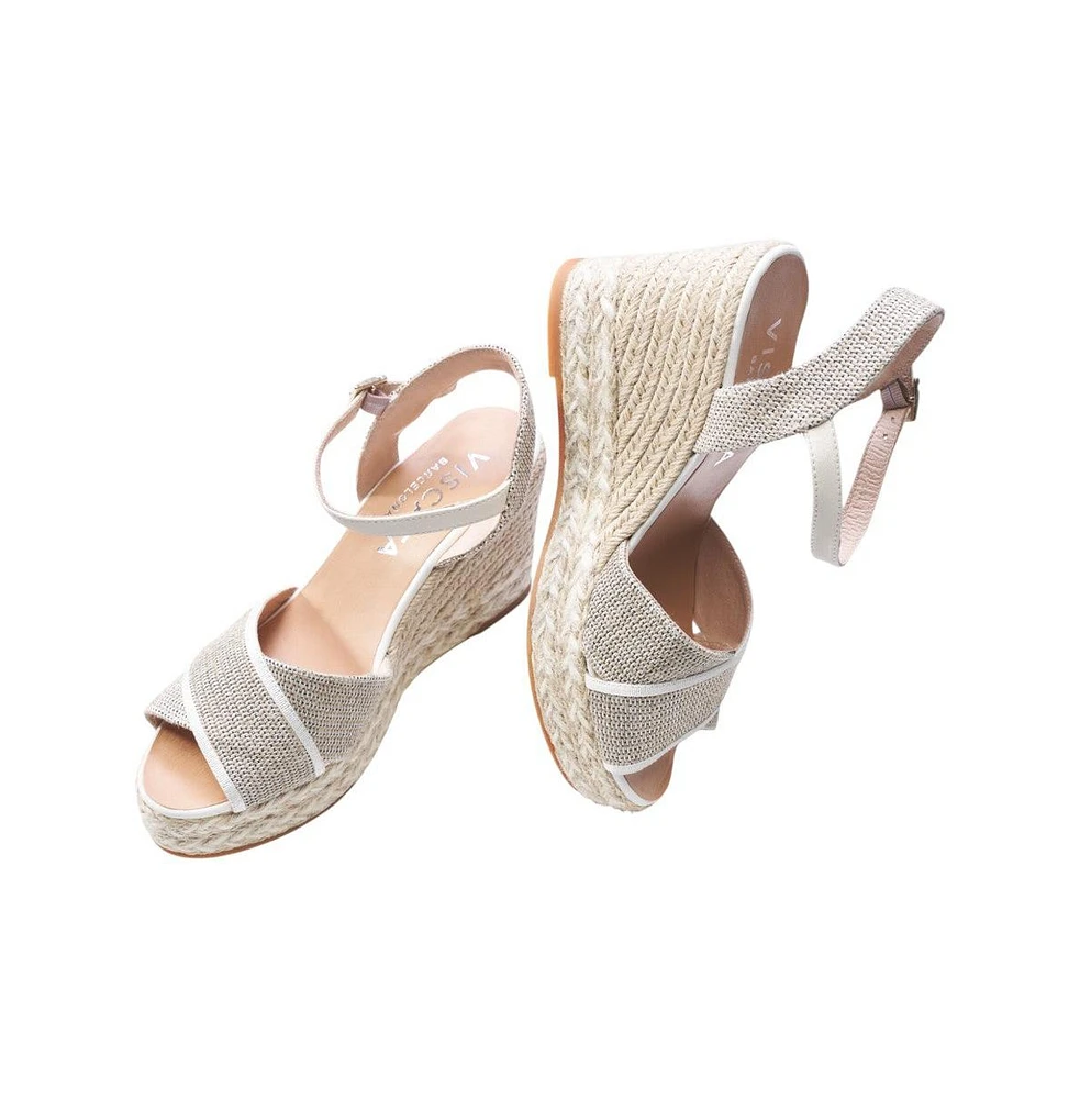 Empuria Canvas Espadrille Sandal Wedges