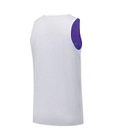 Mitchell & Ness Men's Purple Utah Jazz Hardwood Classics Reversible Mesh Practice Jersey