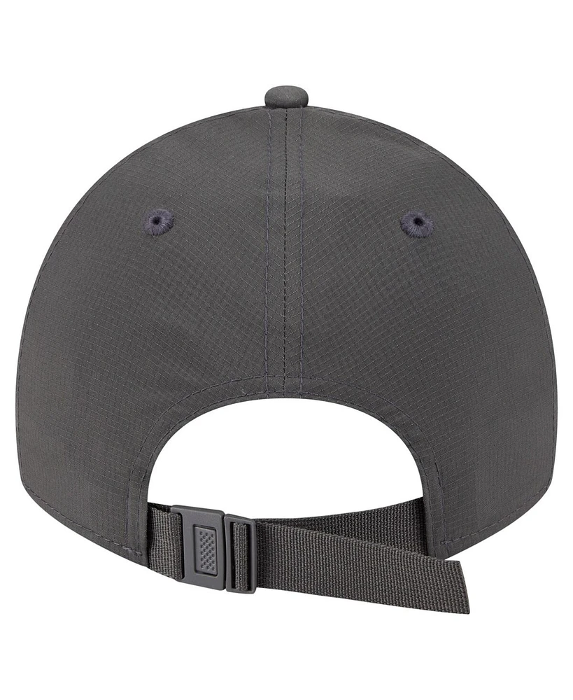 New Era Men's Charcoal Phoenix Suns Active Ripstop 9TWENTY Adjustable Hat