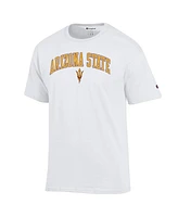 Champion Men's White Arizona State Sun Devils Arched Logo T-Shirt