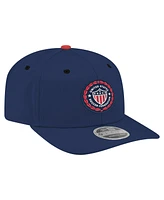 New Era Men's Navy Usmnt Retro 9SEVENTY Stretch-Snap Hat